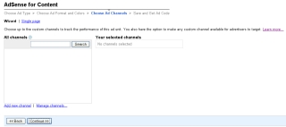 Define Ad Channels