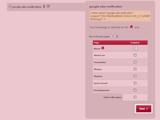 Adding Meta Tag to homepage on InstantPro