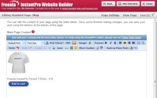 InstantPro Text Editor With Button