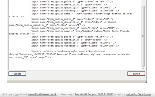 InstantPro multiple buttons code