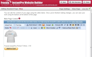 page edit paypal button