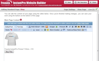 page edit paypal button