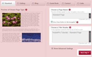 Set Page Name