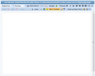 The InstantPro Text Editor