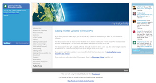 Twitter Widget live on the page