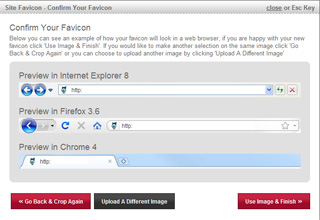 Preview your Favicon
