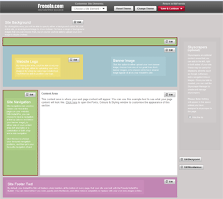 Define the site navigation