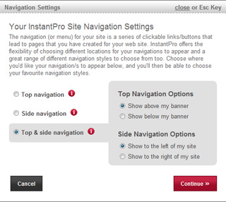 Navigation Settings