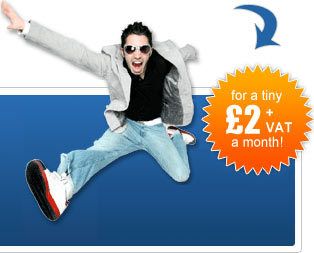 for a tiny �2 +VAT a month