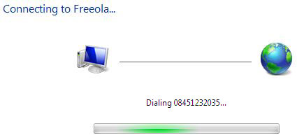 Win7 Dialling Win7 Dialling