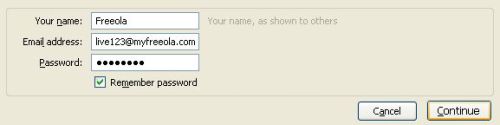 Thunderbird Email Account Setup