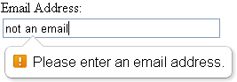 Email Address Prompt