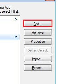 Add an Account to Live Mail Windows Live Mail Add Account