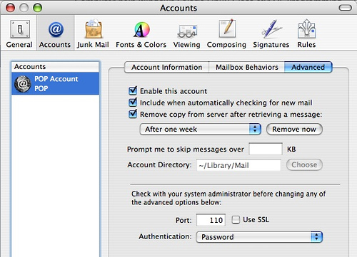 Mac Mail Remove Mail From Server