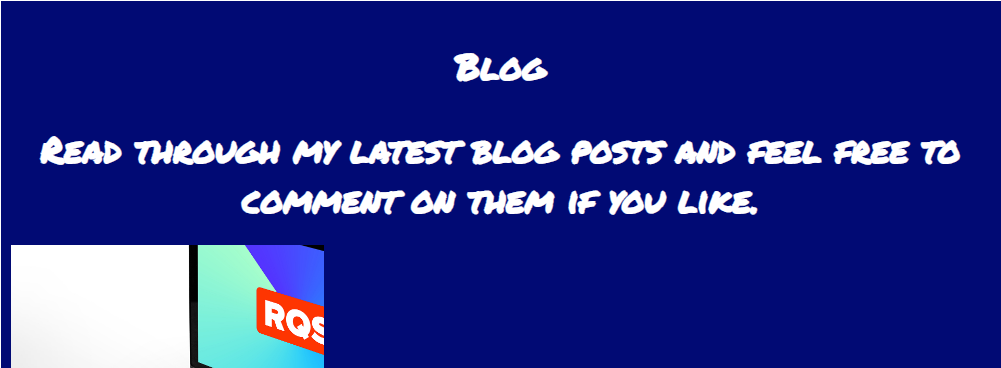 RQS Blog Introduction