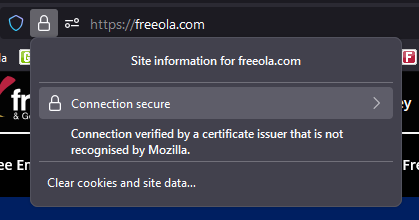 Firefox Connection How to view the SSL Certificate of a Website