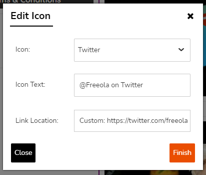 Using a Content Section in your RQS pages