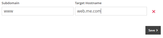 MobileMe CNAME Record