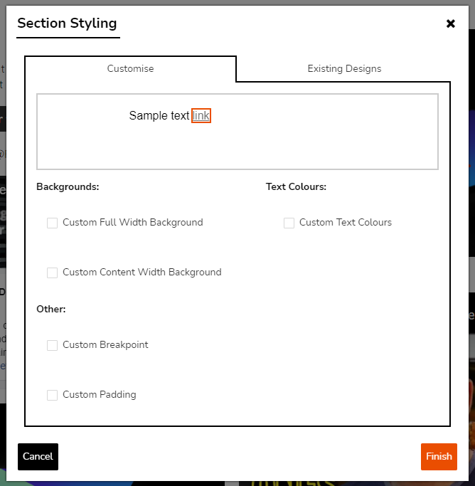 Adding a Contact Form to your RQS pages