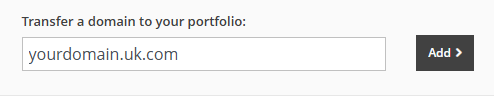 Transfer CentralNic Domain Name