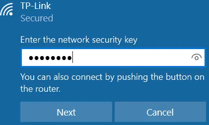 Windows 10 WiFi Password