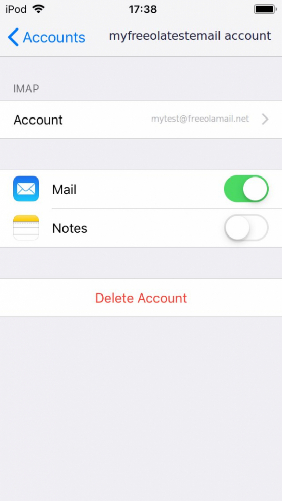 how to create apple mail account