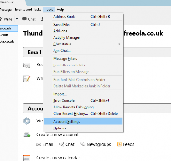 mozilla thunderbird email