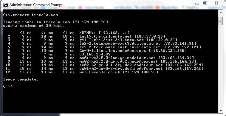 Rykke Souvenir Disciplinære How to Ping and Traceroute to websites