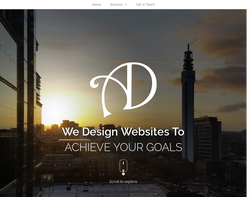 Screenshot of the Ardant Design homepage