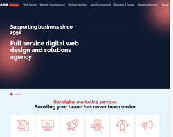 Screenshot of the BBI International Limited homepage