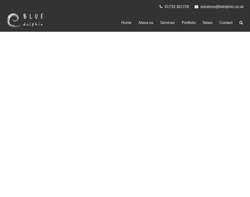 Screenshot of the Andrew Goode homepage