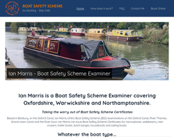 boat-safety-examiner.co.uk screenshot