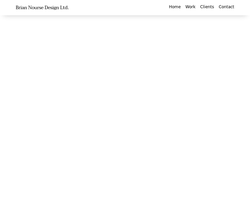 Screenshot of the Web Design Bristol - Brian Nourse homepage