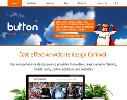 Screenshot of the Button Web Design - Matt Parsons homepage