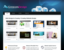 Screenshot of the Crawley Web Design homepage