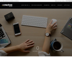 Screenshot of the Creative Asset Ltd - Website Design & Digital Strategy for SMEs homepage