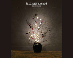 Screenshot of the i612.net Ltd homepage