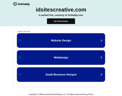 Screenshot of the IDSITES LTD homepage