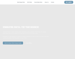 Screenshot of the Jumbuk Digital homepage