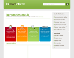 Screenshot of the Kent Coders homepage
