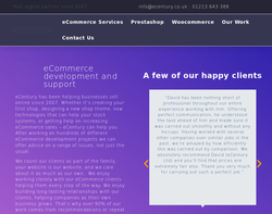 Screenshot of the Rivmedia Digital Services homepage