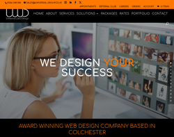 Screenshot of the Universal Web Design homepage