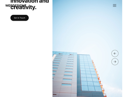 Screenshot of the Webdesign7- Website Design London homepage